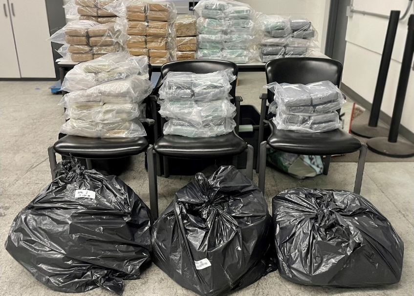 Border agents seize 189 kilograms of cocaine at Coutts crossing